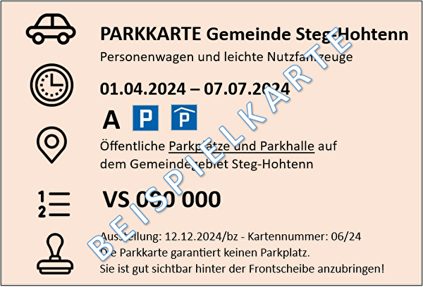 Parkkarte A