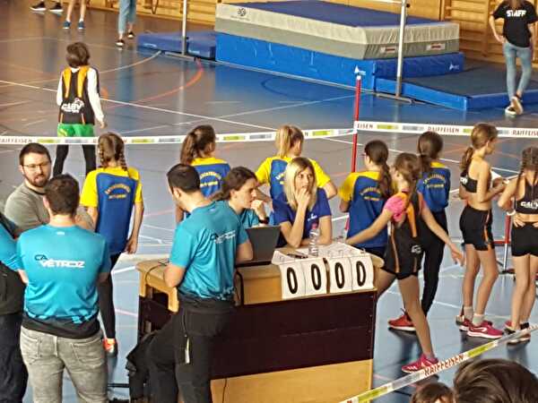 STV Gampel in den Walliser Hallenmeisterschaften in Vétroz
