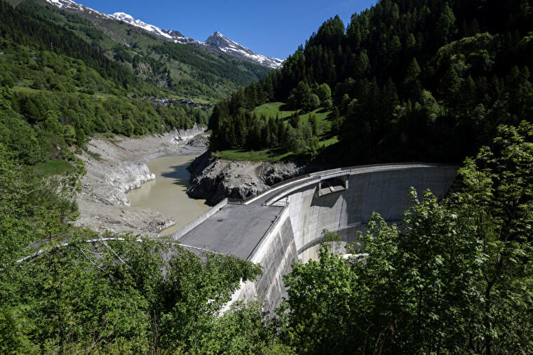 Stausee Ferden