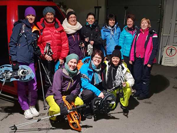 Schneeschuhlaufen Rosswald Damen 3 STV