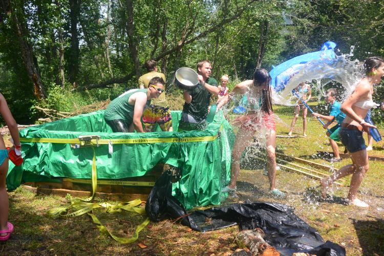 Sommerlager in Ritzingen Blauring und Jugend Gampel