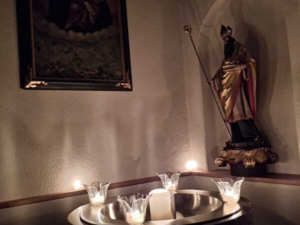 Roratemesse in Niedergampel