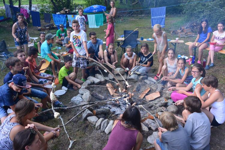 Sommerlager in Ritzingen Blauring und Jugend Gampel