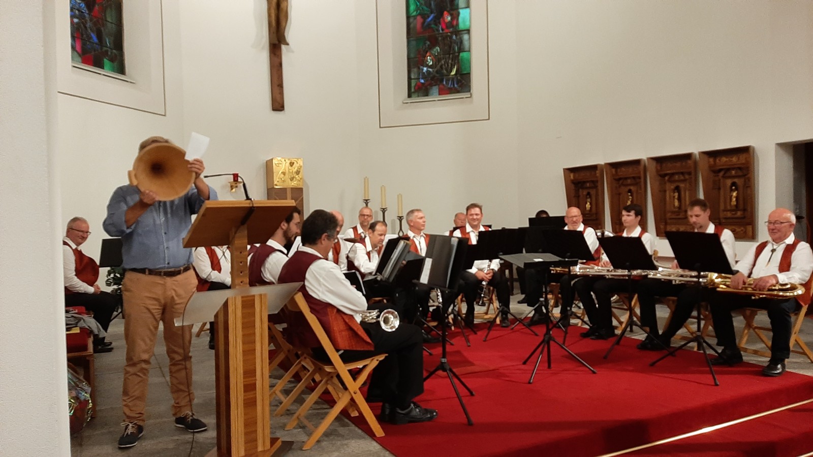 Konzert Chällärsänger und Blaskapelle Vanessa