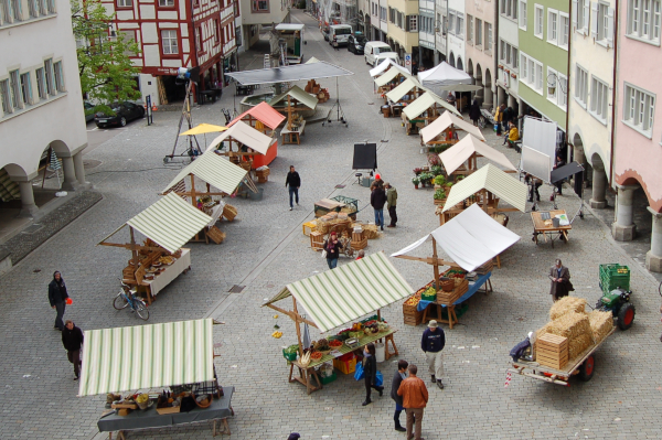 Wochenmarkt Stadt Wil