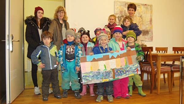 KITs zu Besuch im Rathaus bei Stadtpräsidentin Susanne Hartmann