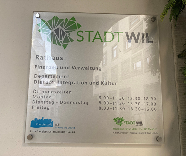 Öffnungszeiten Rathaus