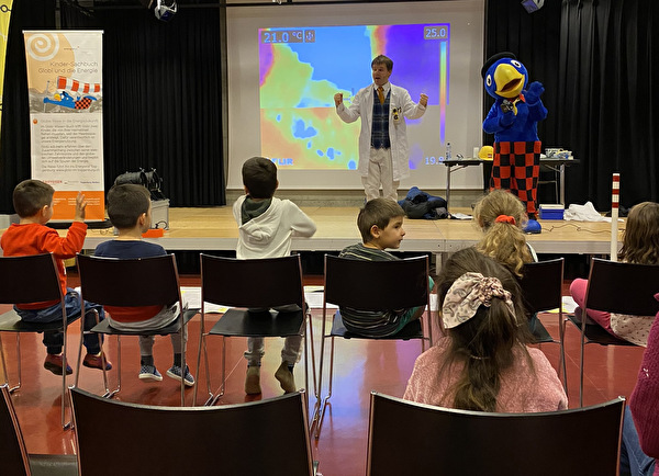 Globi-Show zum Thema Energie