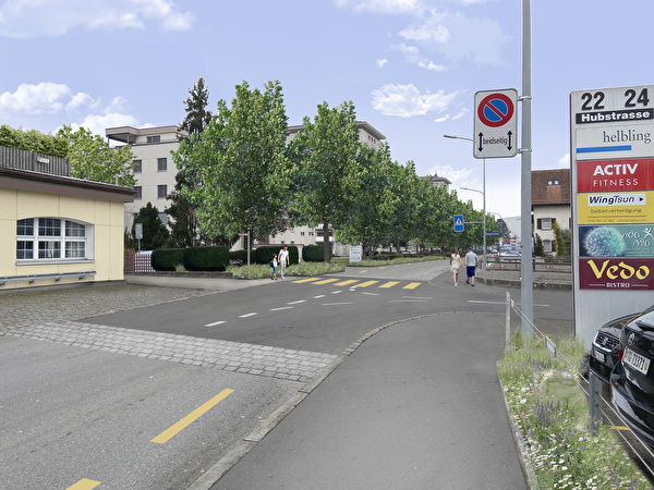 Visualisierung Hubstrasse