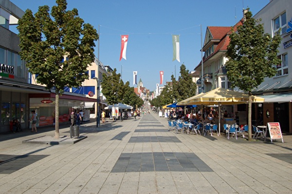 Fussgängerzone Obere Bahnhofstrasse
