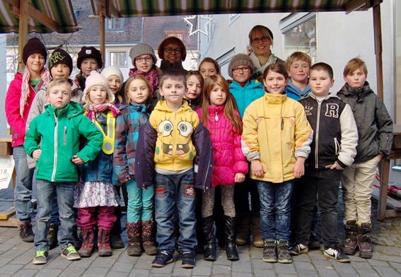 Schulklasse - Adventsfenster 2014