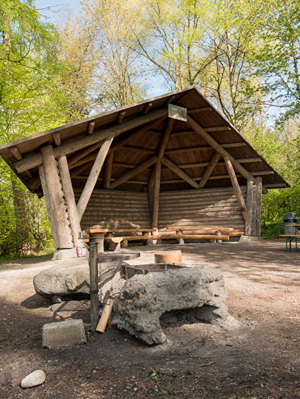 Foto der Grillstelle Klausenhütte