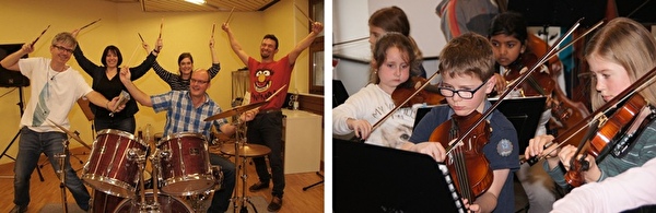 komponieren, improvisieren und zusammen spielen mit Kindern und Jugendlichen