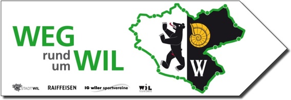 Logo Wegweiser Weg rund um Wil