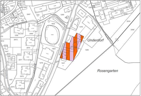 Teilzonenplan Rosengarten