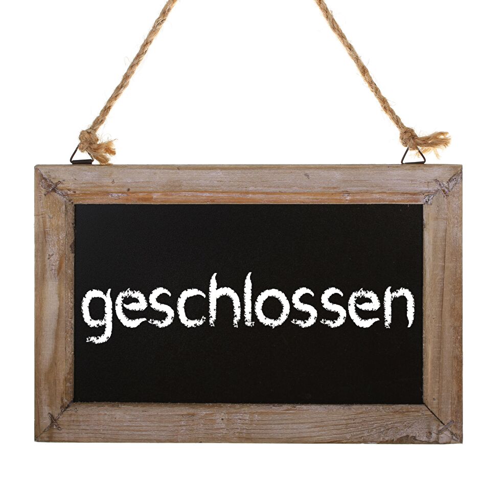 geschlossen