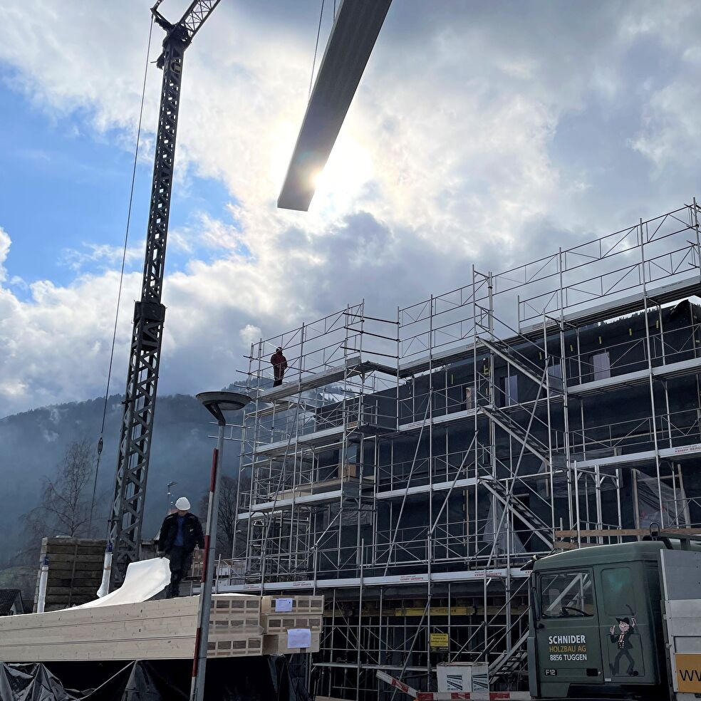 Erweiterungsbau schreitet zügig voran 
