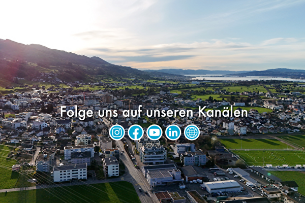 Folge uns auf unseren Kanälen