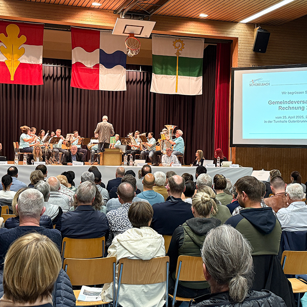 Gemeindeversammlung Schübelbach