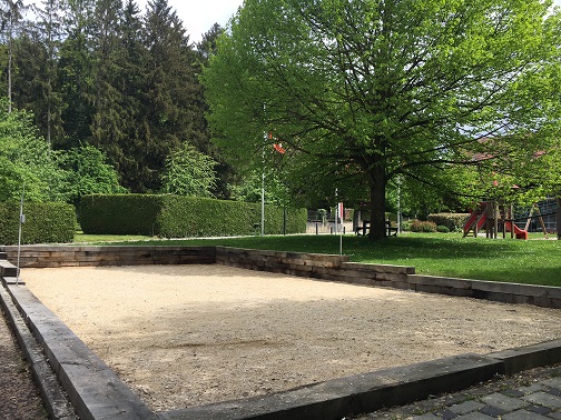 piste de pétanque