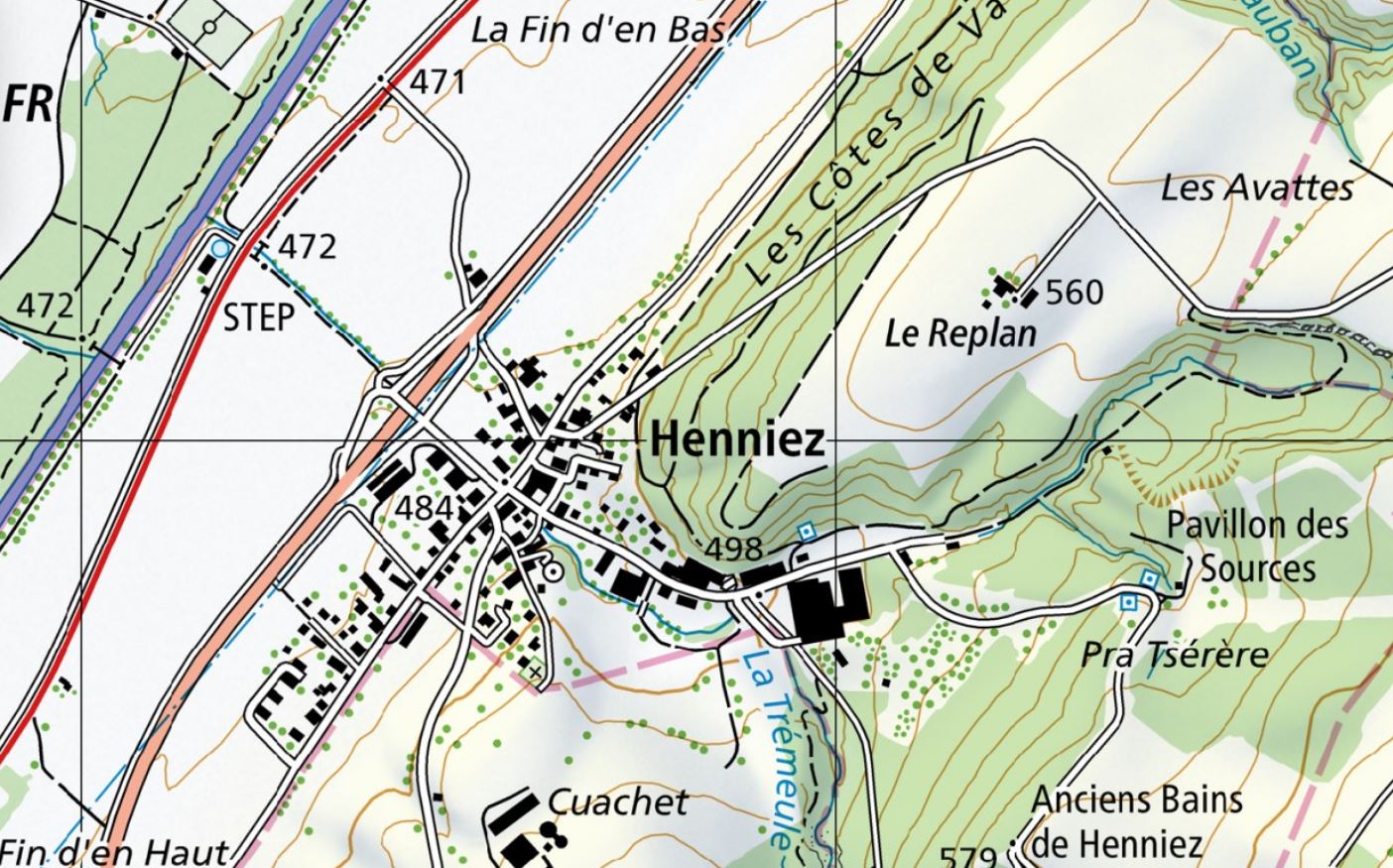 carte swisstopo