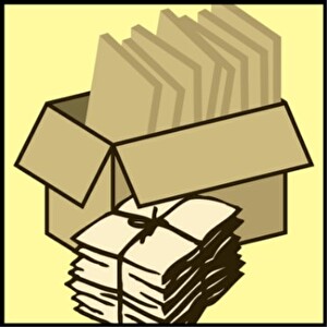Papierbündel