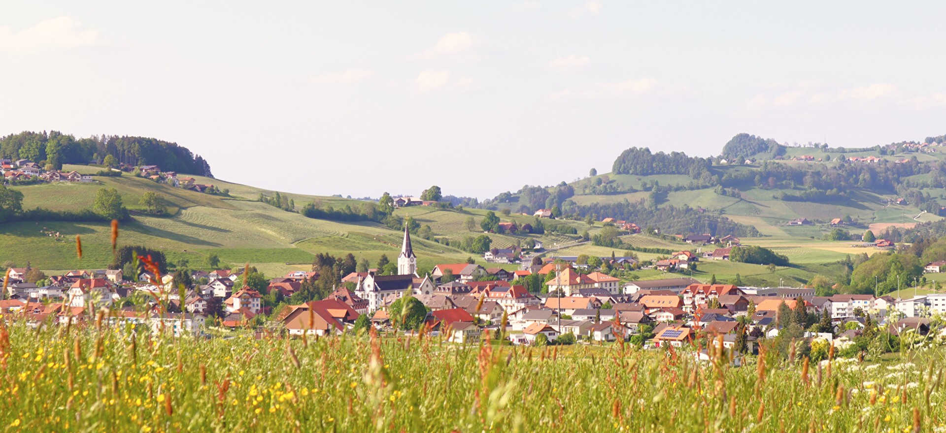 Ansicht Dorf Richtung Westen