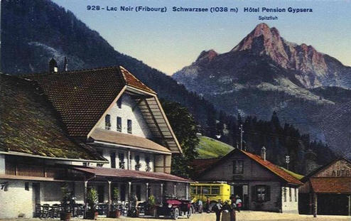 Das Hotel Gypsera gegen Mitte des 20. Jahrhunderts