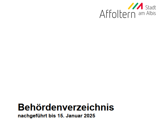 Behördenverzeichnis