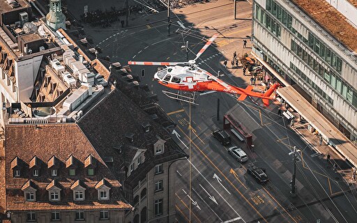 Helikopterflug