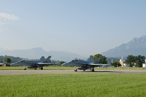 F/A-18-Start in Emmen