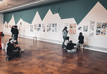 Fumetto-Ausstellung im Akku.
