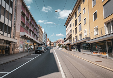 Gerliswilstrasse Blick Richtung Sonnenplatz.