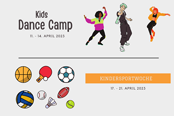 Kids Dance Camp und Kindersportwoche