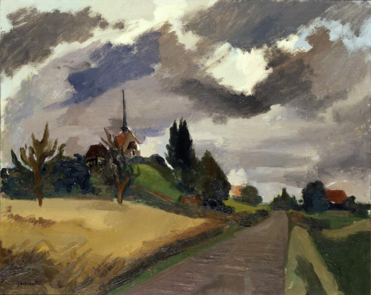 1934
Werner Hartmann
1903-1981
Öl auf Leinwand
Bildmass: 65x80 cm
Inventar: SGE 0031