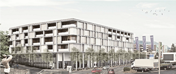 Visualisierung Bebauungsplan Seetalstrasse 11
