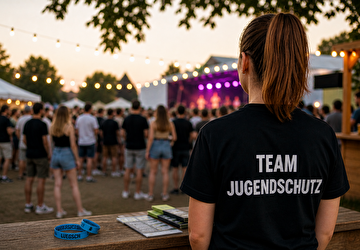 Junge Menschen beim Feiern.