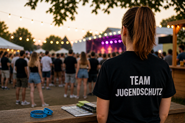 Junge Menschen beim Feiern.