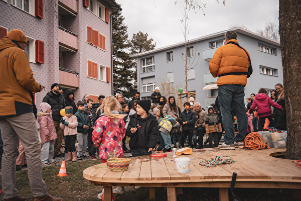 Eröffnungsfest Spielplatz Haldenring