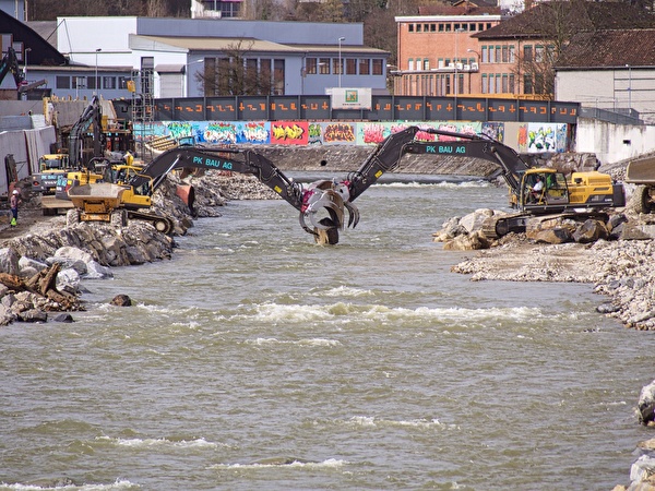 Hochwasserschutz Kleine Emme