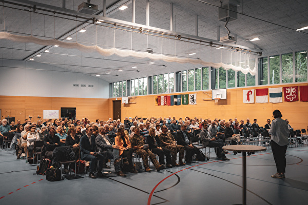 Infoanlass zum F-35 und Lärmschutz.