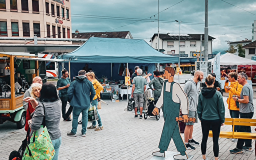 Emmenmarkt auf dem Sonnenplatz.