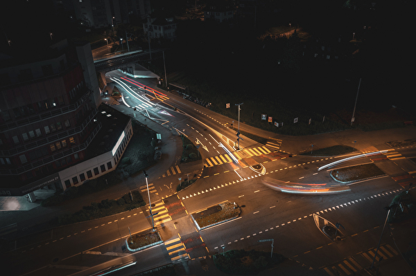 Knoten Gersag aus der Vogelperspektive.