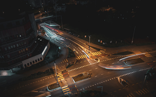 Knoten Gersag aus der Vogelperspektive.