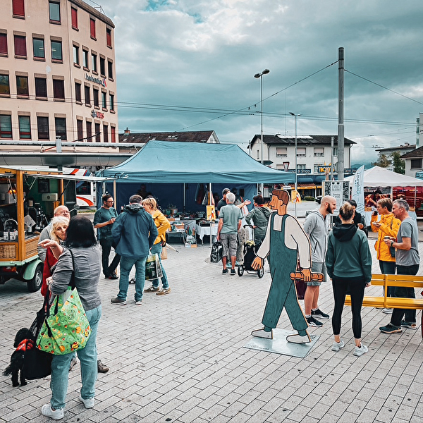 Emmenmarkt auf dem Sonnenplatz.