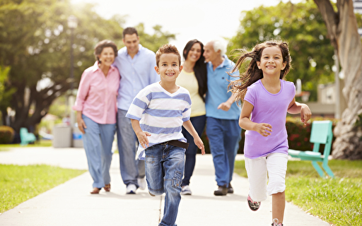 Familie und Spass
