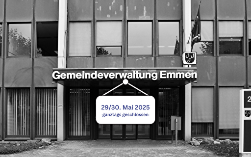 Verwaltung geschlossen