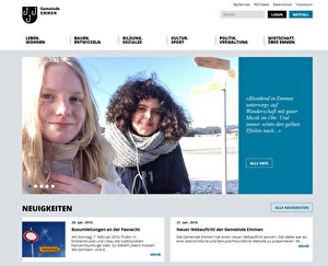 Neue Website der Gemeinde Emmen