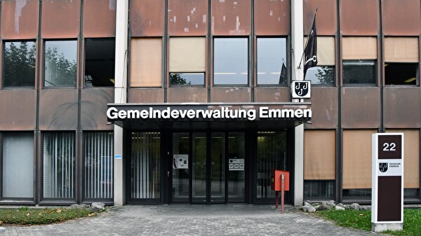 Eingang der Gemeindeverwaltung