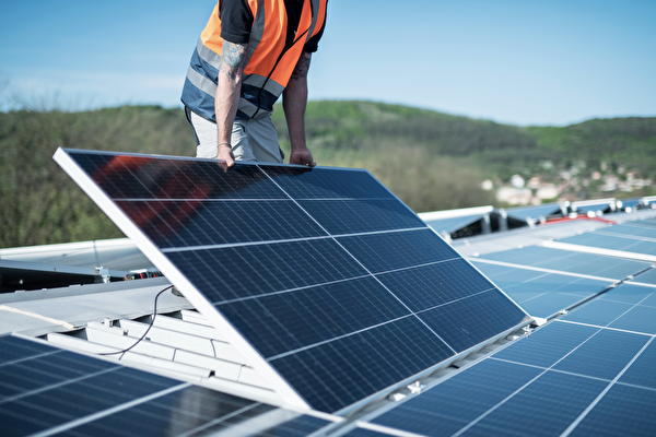 Eine PV-Anlage